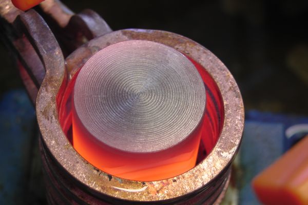 Hardening of a shaft