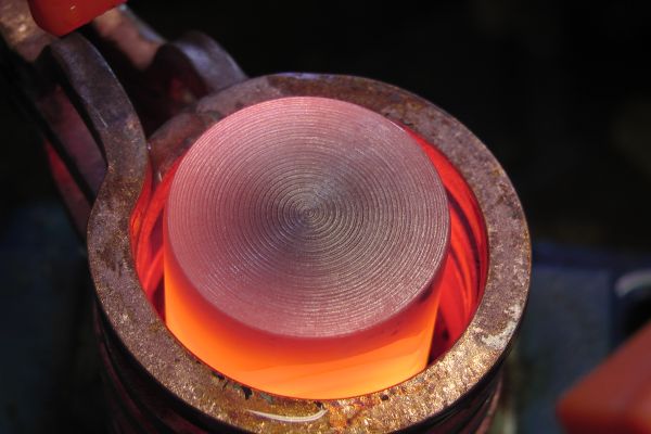 Hardening of a shaft